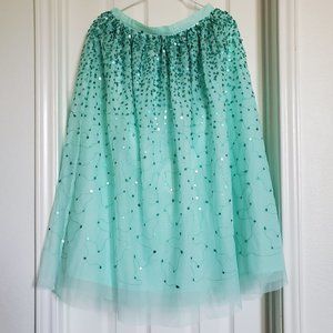 Cat & Jack mint green sequin tutu